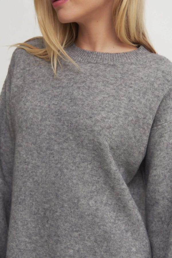 Women’s Super Soft Knit Lounge Set – Beige Sweater Top & Wide-Leg Pants Verdot