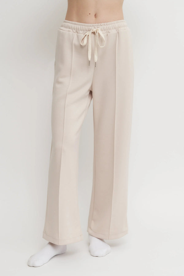 Soft Touch Drawstring Sweatpant, Jogger Pant made in Italy Verdot