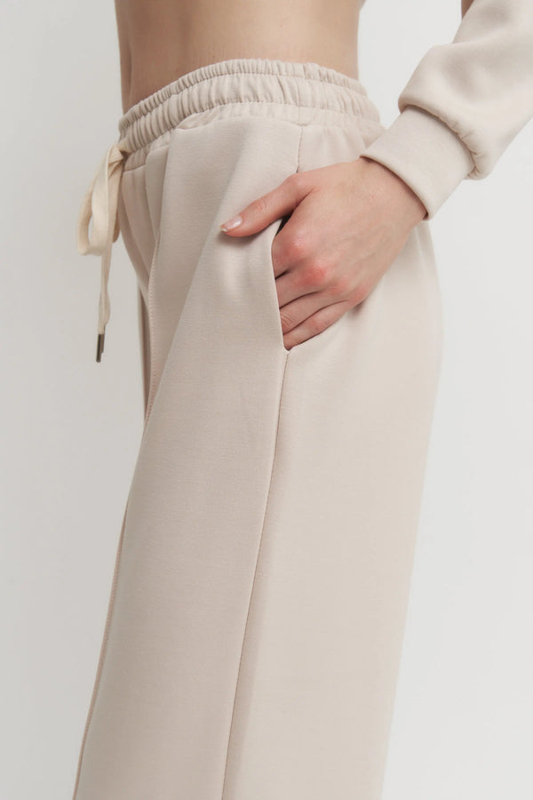 Soft Touch Drawstring Sweatpant, Jogger Pant made in Italy Verdot