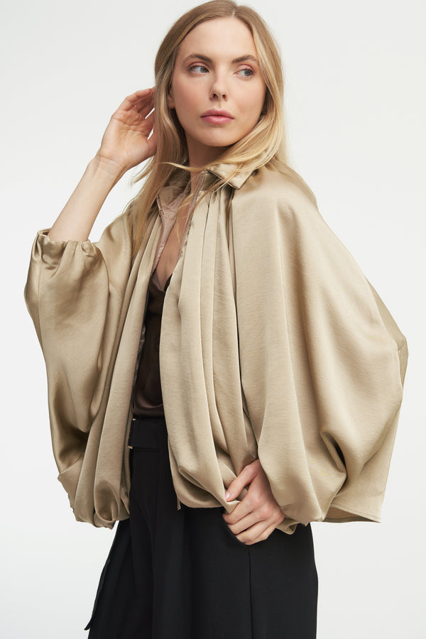 Serafina Puffed Bomber Jacket