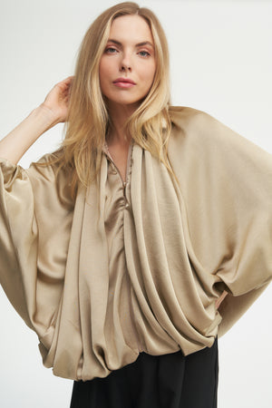 Serafina Puffed Bomber Jacket