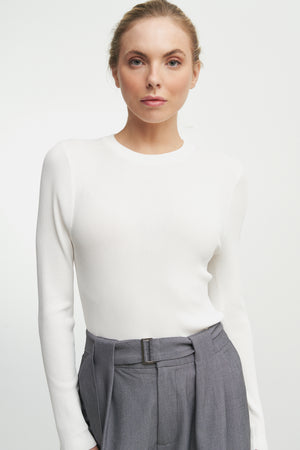 The Rowan Ribbed Top