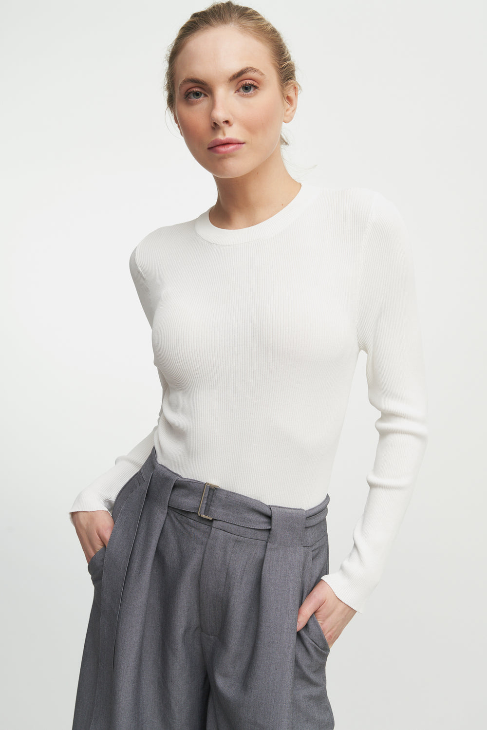 The Rowan Ribbed Top