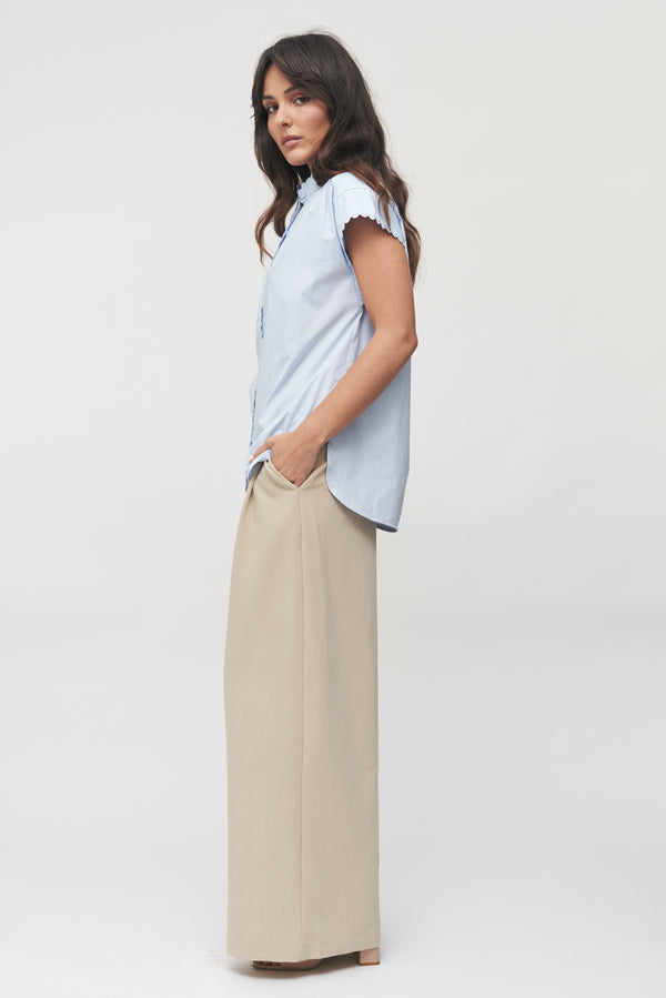 The Liora Ric Rac Cotton Shirt