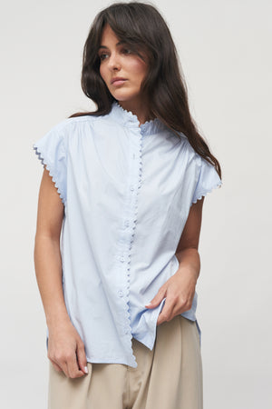 The Liora Ric Rac Cotton Shirt