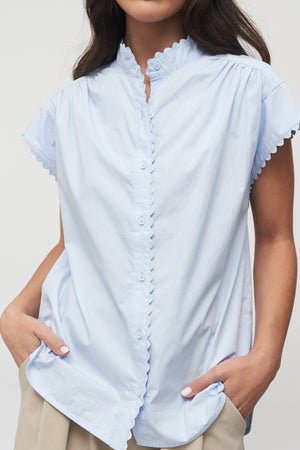 The Liora Ric Rac Cotton Shirt