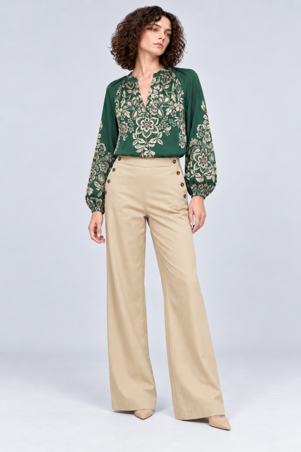 The Elodie Floral Raglan Blouse
