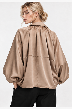 Serafina Puffed Bomber Jacket