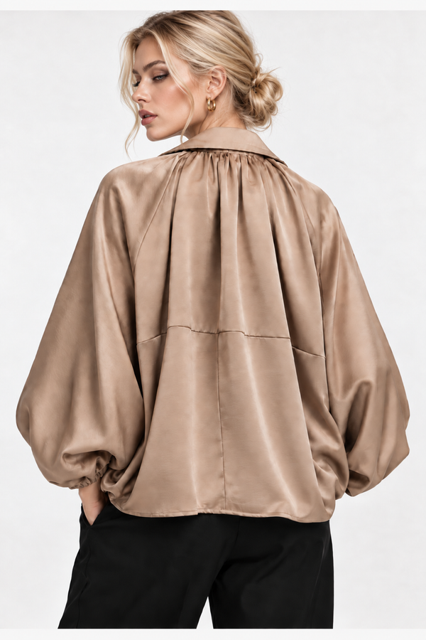 Serafina Puffed Bomber Jacket