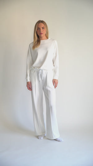 Soft Touch Drawstring Sweatpant, Jogger Pant made in Italy