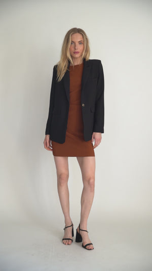 Classic Black Single-Button Blazer (Grand Opening Special) 25% Off Calculated at checkout - while it lasts